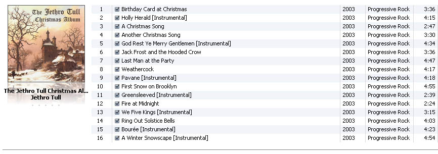 Jethro Tull - Christmas Album